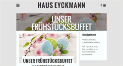 Desktop Screenshot of haus-eyckmann.de